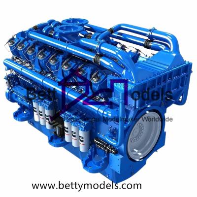 Engine scale model